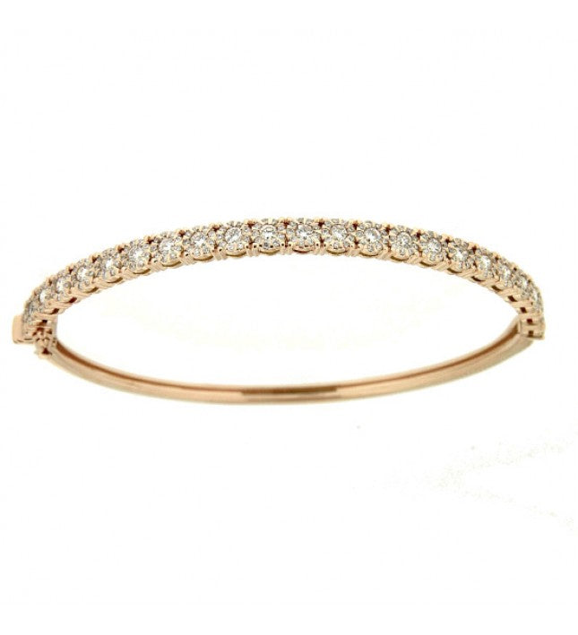 Piero Milano 18K Rose Gold Diamonds Bracelet - Made in Paradise Luxury