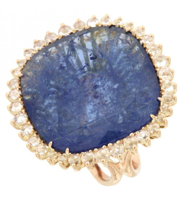 Piero Milano 18K Rose Gold Diamonds and Gemstone Ring - Made in Paradise Luxury