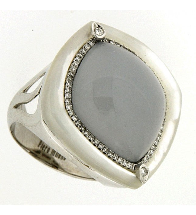 Piero Milano 18K Gemstones Diamonds Ring - Made in Paradise Luxury
